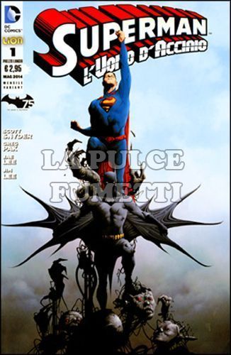 SUPERMAN L'UOMO D'ACCIAIO COFANETTO NEW 52 # 1